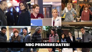 Premiere Dates for Chicago Fire Law amp Order SVU Found and More [upl. by Millwater11]