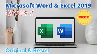 Cara Instal Microsoft Word amp Excel 2019  Original amp Resmi [upl. by Nosae]