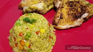 ARROZ CON POLLO PERUANO EN OLLA DE PRESIÓN ELÉCTRICA INSTANT POT [upl. by Nnailuj]