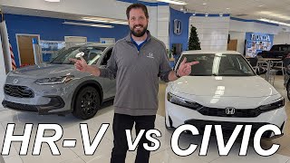 Choosing Between Honda Civic Hatchback and HRV Key Differences Explained [upl. by Aral703]