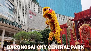 Barongsai Lion Dance 2024 at Tribeca Park Central Park Mall West Jakarta❗ Imlek2024 cny2024 [upl. by Mozza]