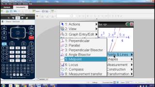 Functions and Graphing Derivatives on the TINspire [upl. by Saleem]