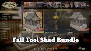 Fallout 76  Fall Tool Shed Bundle  no commentary [upl. by Hippel551]