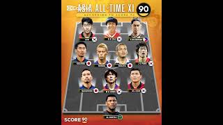 Best Asia xi of all time football edit heungminson [upl. by Ennylhsa]