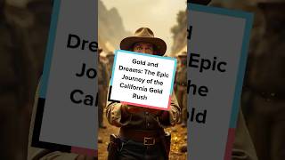 Gold and Dreams The Epic Journey of the California Gold Rushhistory youtubeshorts facts [upl. by Yentnuoc]