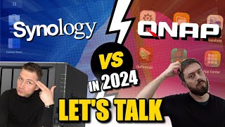 Synology vs QNAP in 2024  LETS TALK NAS [upl. by Adnwahsat]