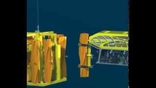 Oceaneering  DTS Strake installation Tool [upl. by Odom]