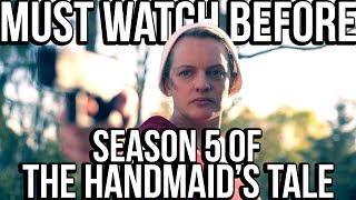 THE HANDMAIDS TALE Season 14 Recap  Must Watch Before Season 5  Hulu Series Explained [upl. by Ecille]