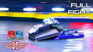 BattleBot Gets LAUNCHED Across The Arena  Vengeance in Vegas 2  BattleBots [upl. by Pisarik]