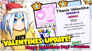 🏹 VALENTINES UPDATE in PET SIMULATOR 99 it is COMING this SUNDAY 😍 [upl. by Edith]