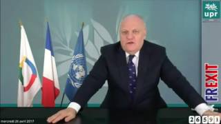 Asselineau s exprime après le 1 er tour des présidentielles [upl. by Nickerson446]