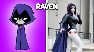 Teen Titans Go Characters In Real Life 😍 [upl. by Adams4]