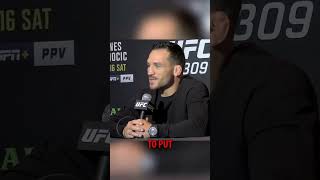 Michael Chandler on a potential Dustin Poirier rematch 👀 [upl. by Olleina]