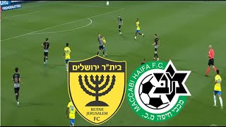 Beitar Jerusalem 32 Maccabi Haifa Highlights  Goals  Israel Football League 202425 [upl. by Enilorac]