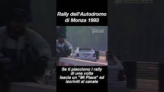 Rally dellAutodromo di monza 1993 Short 4 classicrally automobile rallycar [upl. by Fanni]