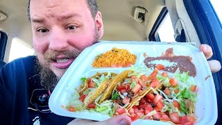 Brandons Sampler Platter Taco Pros Barbacoa Taco Dinner [upl. by Htide]