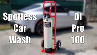 Spotless Car Wash Deionized Water System  RVMods DI Pro 100 Compact [upl. by Einhapets]