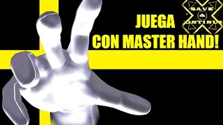 Save amp Continue Tutorial Jugar con Master Hand en Super Smash Bros Melee [upl. by Leyla]