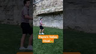 Payne’s Valley ritual after the round🔥 Could you do this [upl. by Sylram]