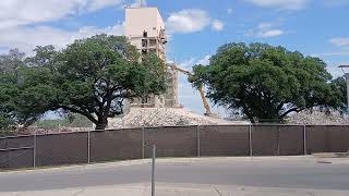 Wilford Hall Medical Center Being Demolished [upl. by Emse]