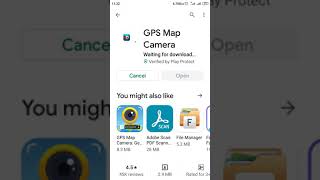 How to download GPS map camera [upl. by Enaxor579]