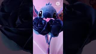 🌹 como hacer Arreglo con flores eternas y Stitch🩷 [upl. by Pete]