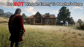 Something Real Strange Happens If John Brings an Enemy or Corpse To Beechers Hope  RDR2 [upl. by Elwaine104]