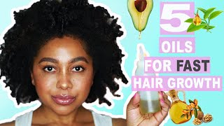 BEST OILS FOR FAST HAIR GROWTH YOU NEED TO TRY THESE [upl. by Haneekas]