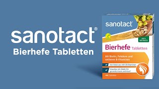 sanotact Bierhefe Tabletten [upl. by Llecram365]