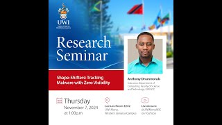 Shape Shifters Tracking Malware with Zero Visibility  Research Seminar [upl. by Brendin]