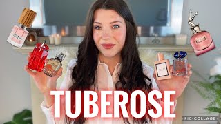 8 VERY DIFFERENT TUBEROSE perfumes amp ranking them BEST to WORST Perfume reviews [upl. by Estrellita]