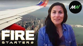 This flight attendant took a leave from work amid COVID19  FIRE Starters MarketWatch [upl. by Mercola662]