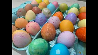 Coloring Easter Eggs 2024 [upl. by Yllak]