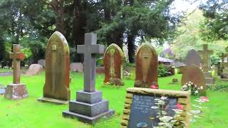 St Bertoline’s Church amp Graveyard Barthomley [upl. by Llerdnad552]