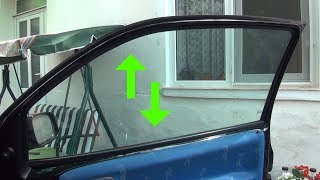 ↕ How to repair VW Lupo stuck electric window ↕ [upl. by Florry]