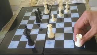 شاهد الفينيش الجميل من اللاعب جواد chess echec et mat whats the mistake I make [upl. by Harper582]