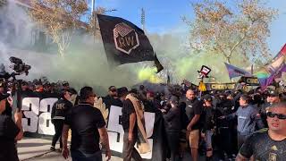 LAFC 3252 MARCHING to the STADIUM [upl. by Almena]