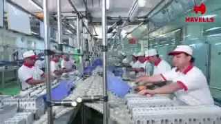 Havells IP Manufacturing Plant Video [upl. by Cioban]