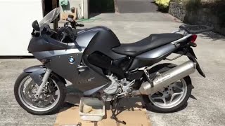 BMW F800ST Oil Service [upl. by Birk]