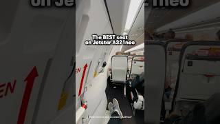 The BEST seat on Jetstar A321neo hacks traveltips jetstar [upl. by Trebloc973]