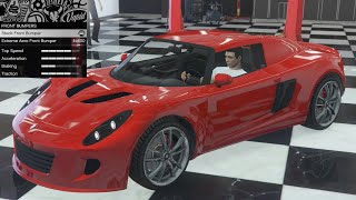 GTA 5  OG Vehicle Customization  Coil Voltic Tesla RoadsterLotus Elise [upl. by Sylas]