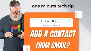 How to Add a Contact in Gmail [upl. by Goodkin]