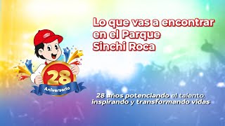 Atracciones y puntos importantes en nuestro 28 aniversario [upl. by Ahsirhcal]