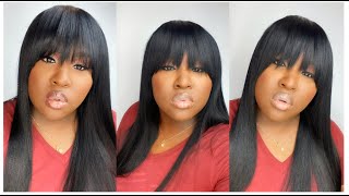 How To Cut Fringe Choppy Bangs [upl. by Nylyoj226]