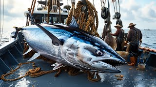 Insane Albacore Tuna Frenzy  Epic Albacore Tuna Trolling Like Never Before [upl. by Nivrem]