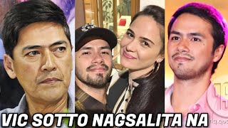 Vic Sotto NAGSALITA NA sa HIWALAYAN ni Oyo Sotto Kay Kristine Hermosa [upl. by Ecnerwal]