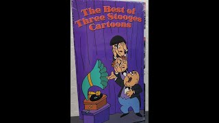 The 3 Stooges The Best Of The 3 Stooges Cartoons 2000 VHS Full VHS RIP VHS RIP 6 [upl. by Ylra]