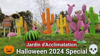 Halloween 2024  Jardin dAcclimatation 💀🎃  Dia de Los Muertos en Paris 2024  Halloween Special 🎃💀 [upl. by Nnahtur]