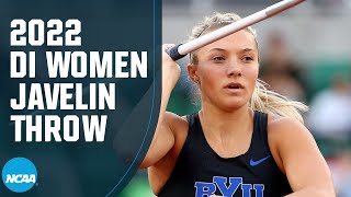 Womens javelin  2022 NCAA outdoor track and field championships [upl. by Noman]