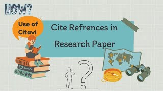 How to cite reference in word thesis research paper through Citavi easiest way of referencing [upl. by Ianteen]